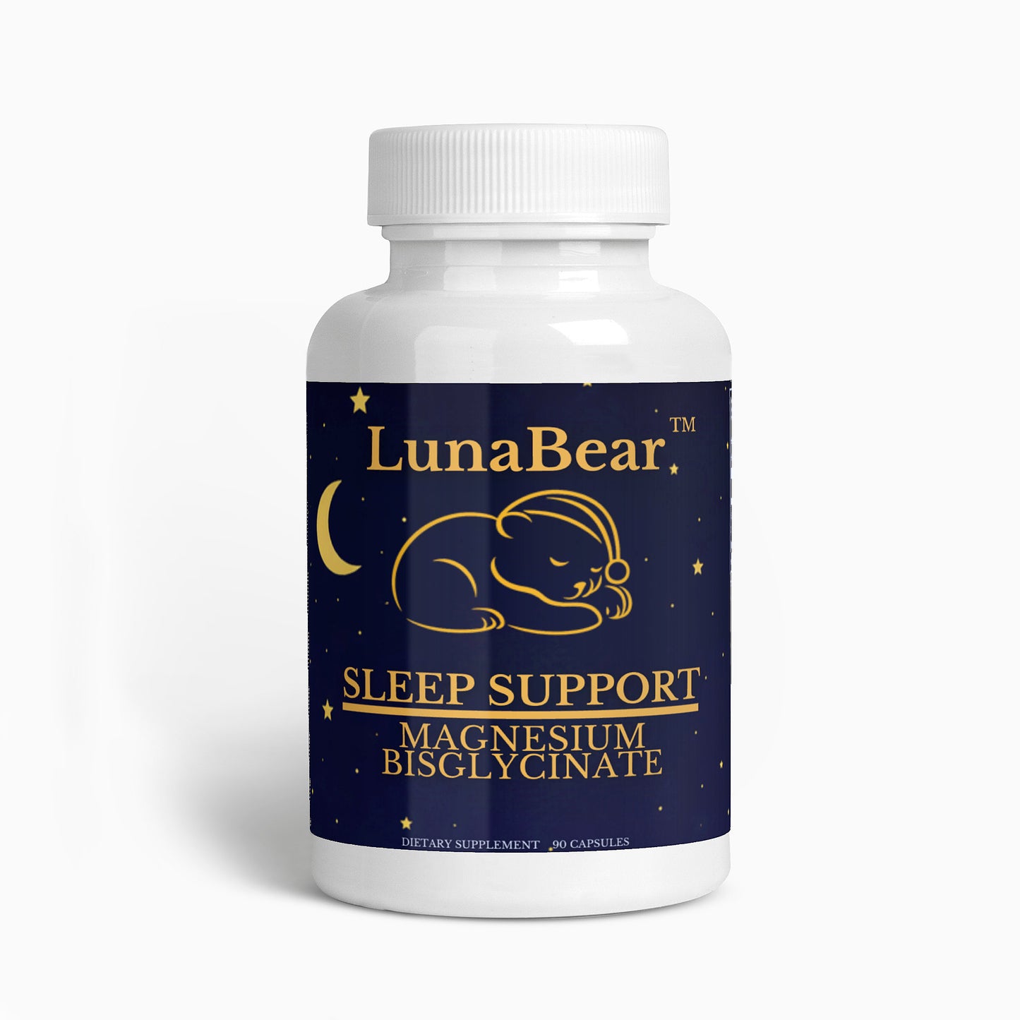 Luna Bear Magnesium Bisglycinate Sleep Support