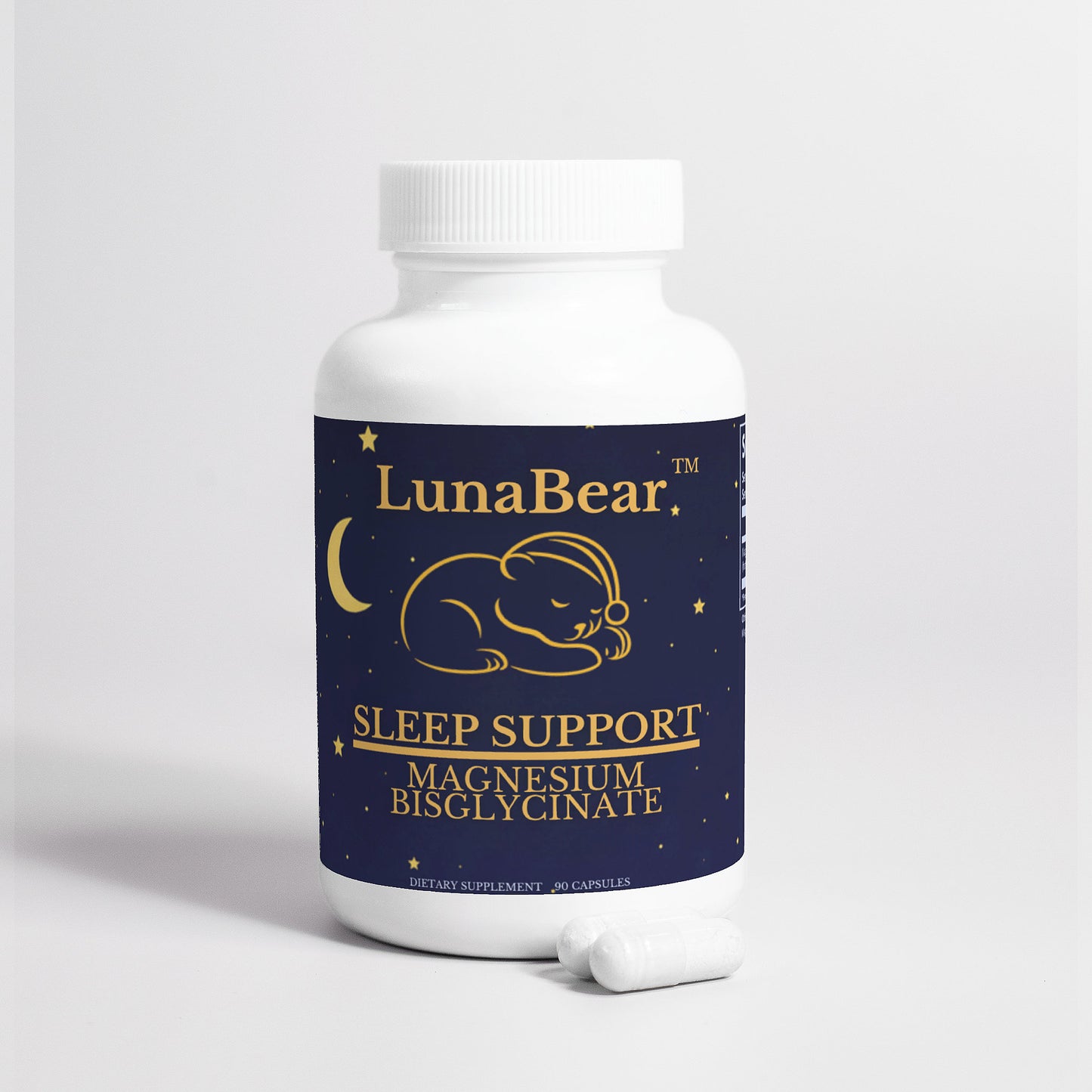 Luna Bear Magnesium Bisglycinate Sleep Support